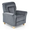 Fotel rozkładany recliner Darb szary