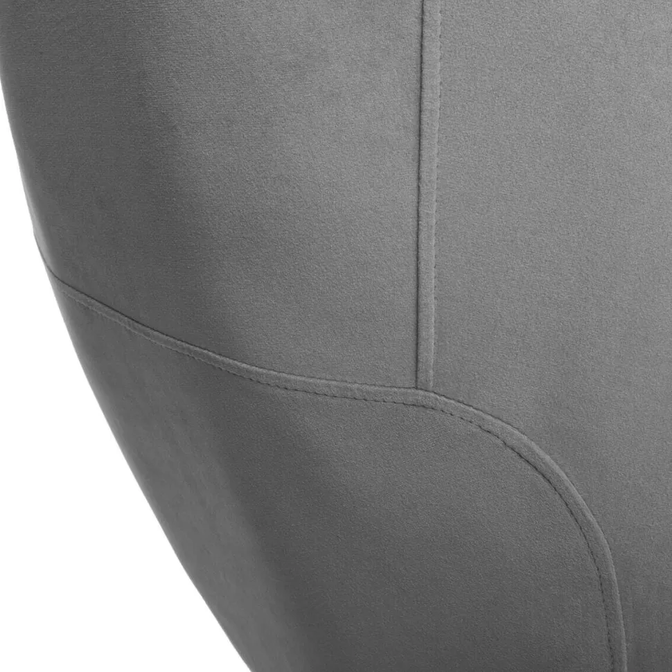 Fotel Solaro sztruks szary