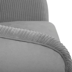 Fotel Solaro sztruks szary