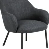 Fotel Spencer szary ciemny Basel 19