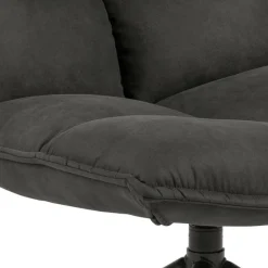 Fotel Storm antracytowy tapicerowany