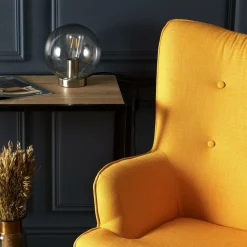Fotel uszak Helsinki żółty