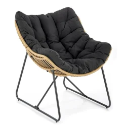 Fotel Vasari rattan na płozach