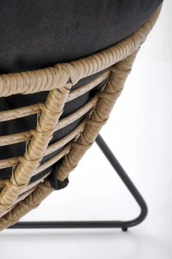 Fotel Vasari rattan na płozach