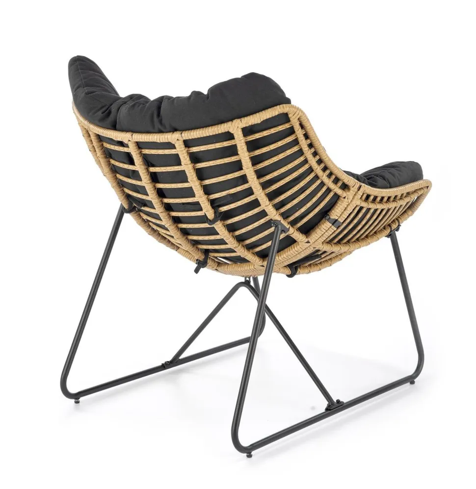 Fotel Vasari rattan na płozach