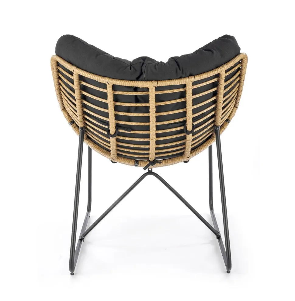 Fotel Vasari rattan na płozach