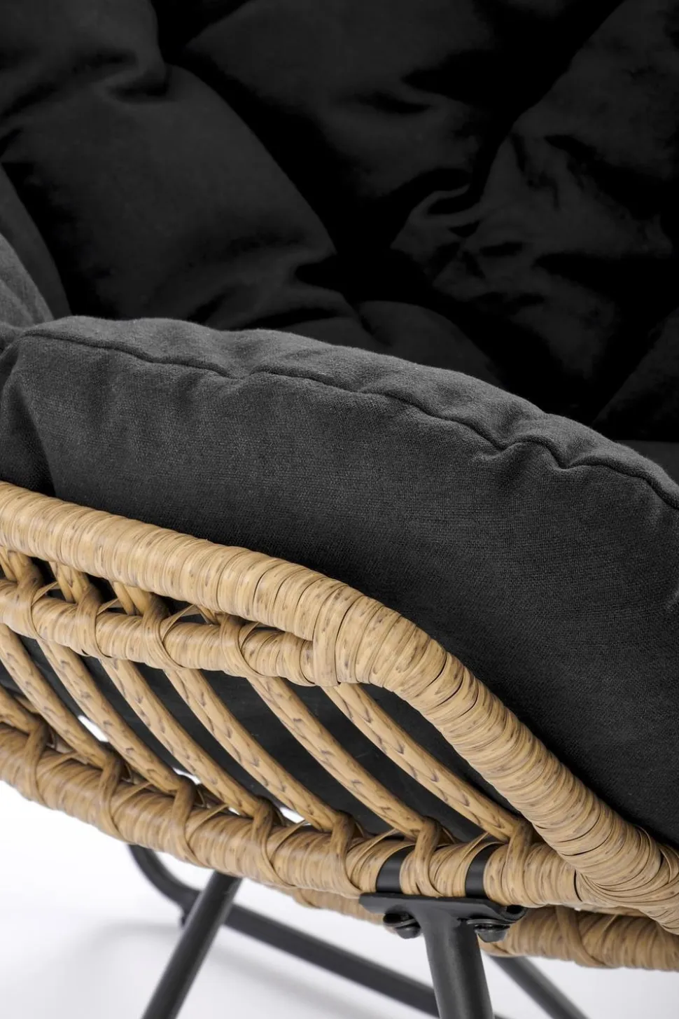 Fotel Vasari rattan na płozach