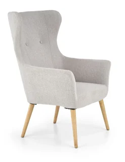 Fotel wypoczynkowy Damar szary jasny