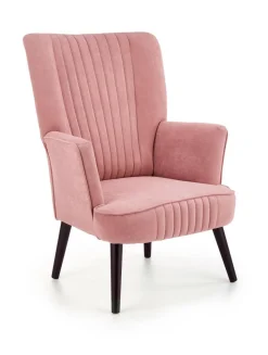 Fotel wypoczynkowy Darli różowy