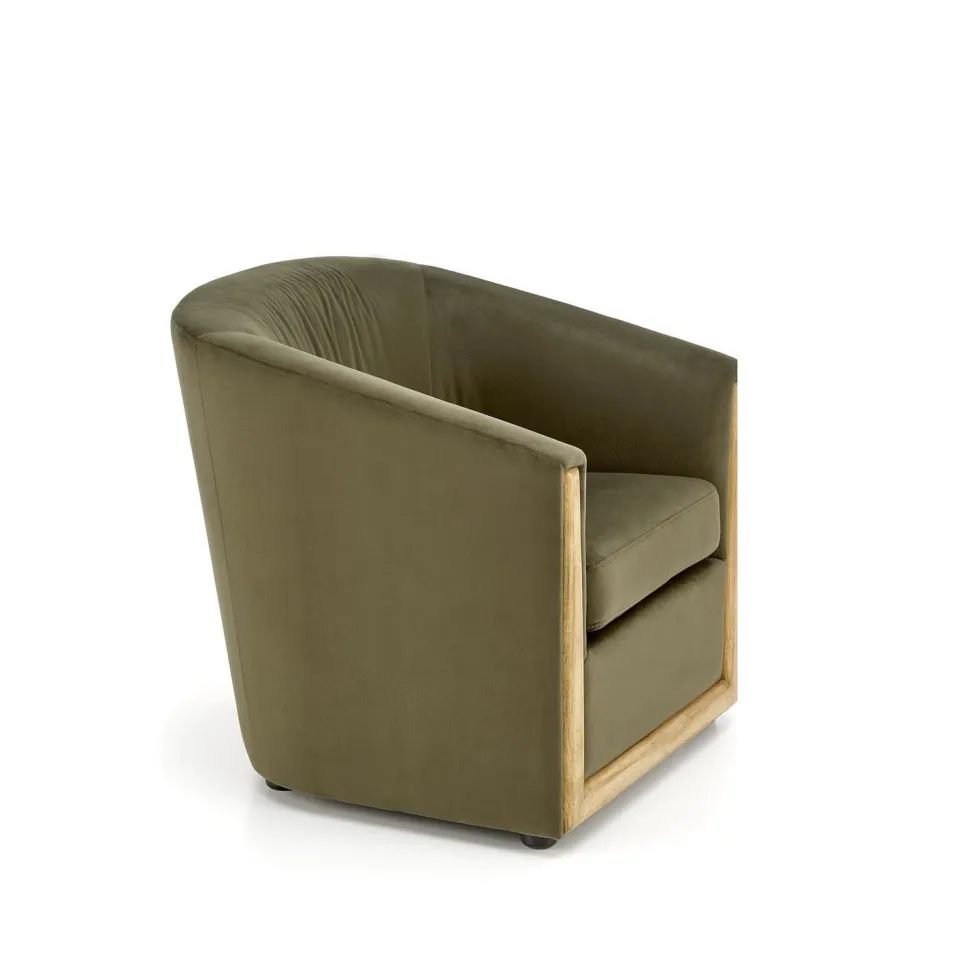 Fotel wypoczynkowy Dasman zielony