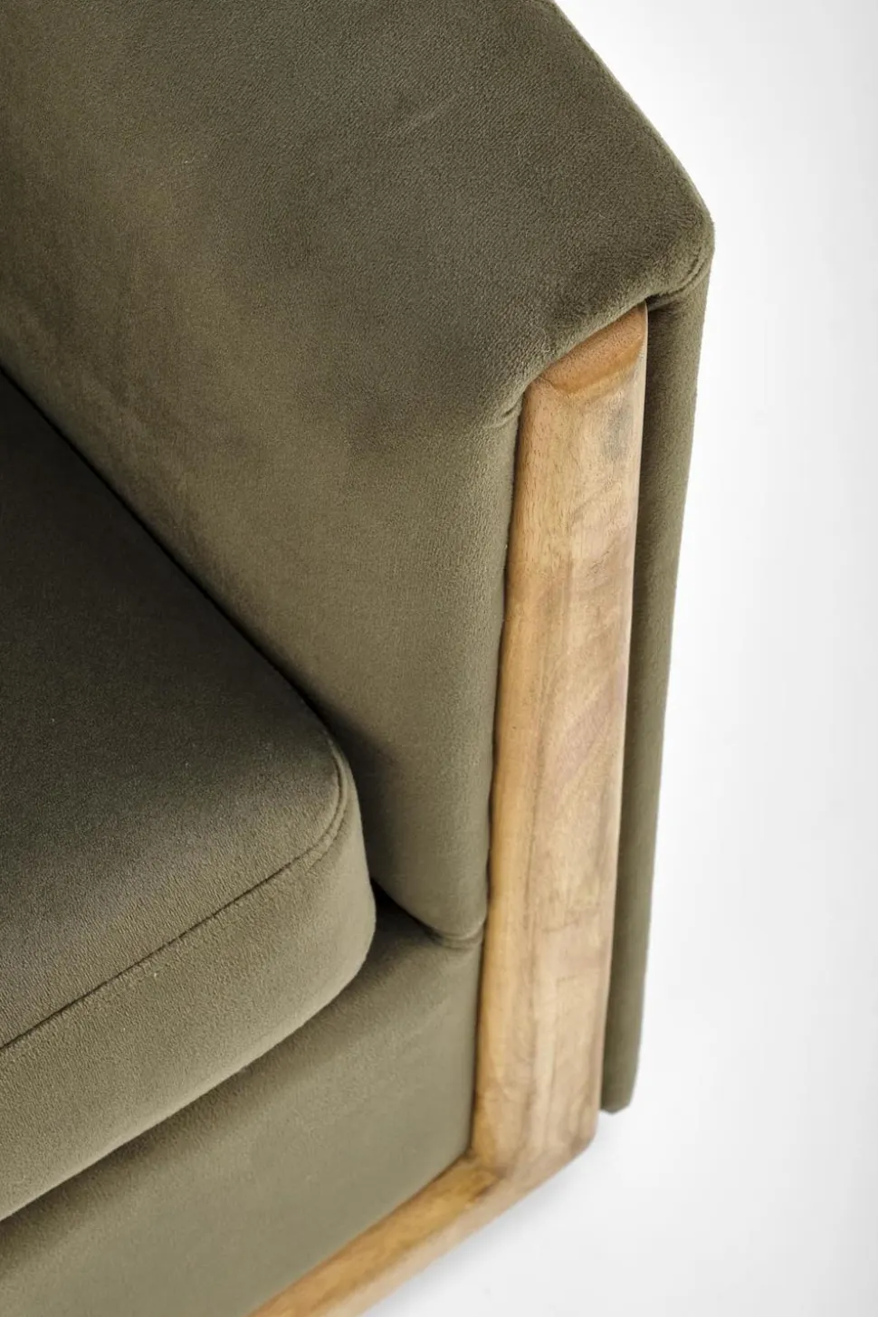 Fotel wypoczynkowy Dasman zielony