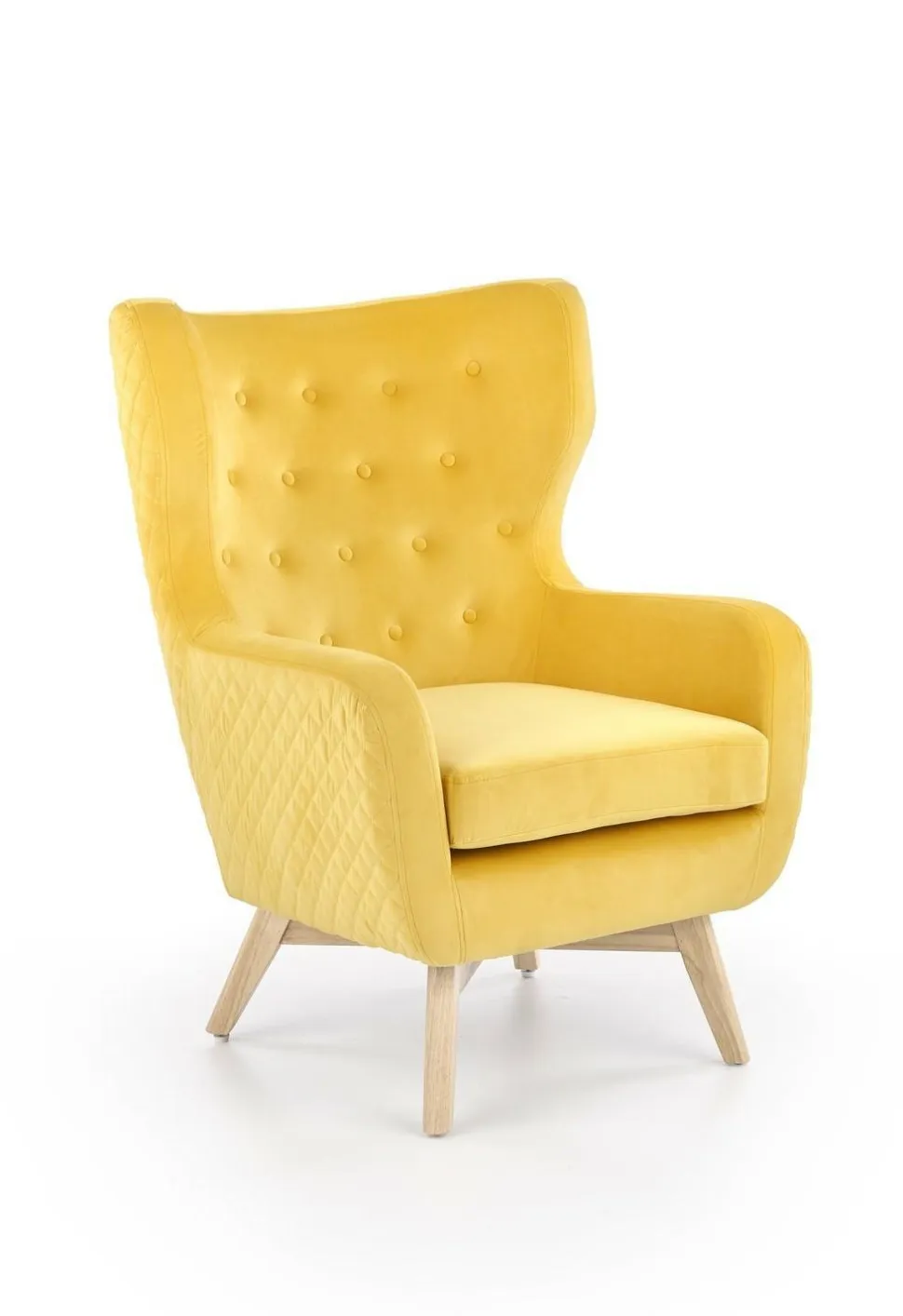 Fotel wypoczynkowy Farys żółty