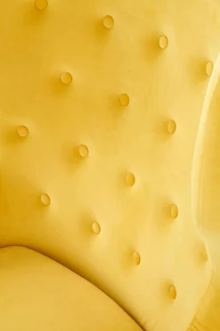 Fotel wypoczynkowy Farys żółty