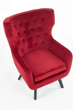 Fotel wypoczynkowy Farys bordowy