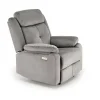 Fotel wypoczynkowy Fearne popielaty