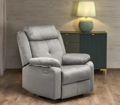 Fotel wypoczynkowy Fearne popielaty