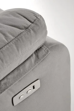 Fotel wypoczynkowy Fearne popielaty