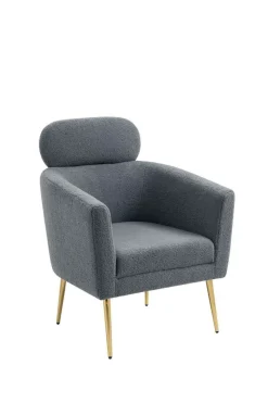 Fotel wypoczynkowy Ginger szary