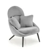 Fotel wypoczynkowy Gloris szary