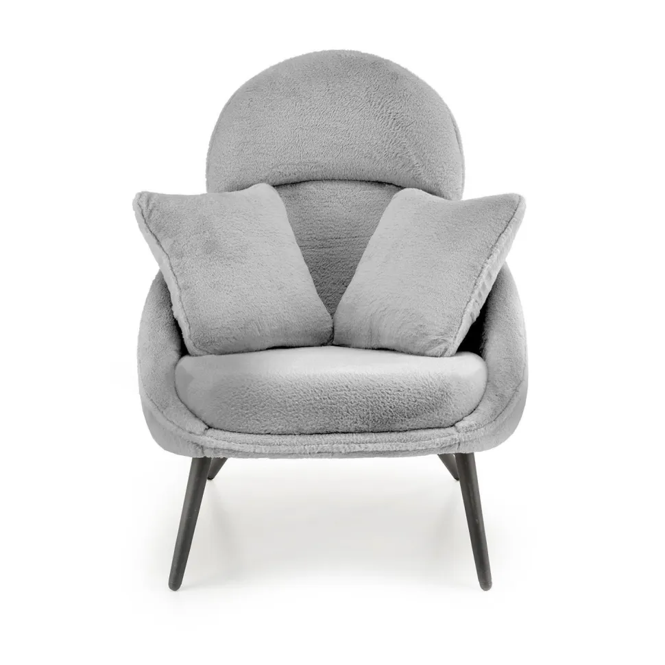 Fotel wypoczynkowy Gloris szary