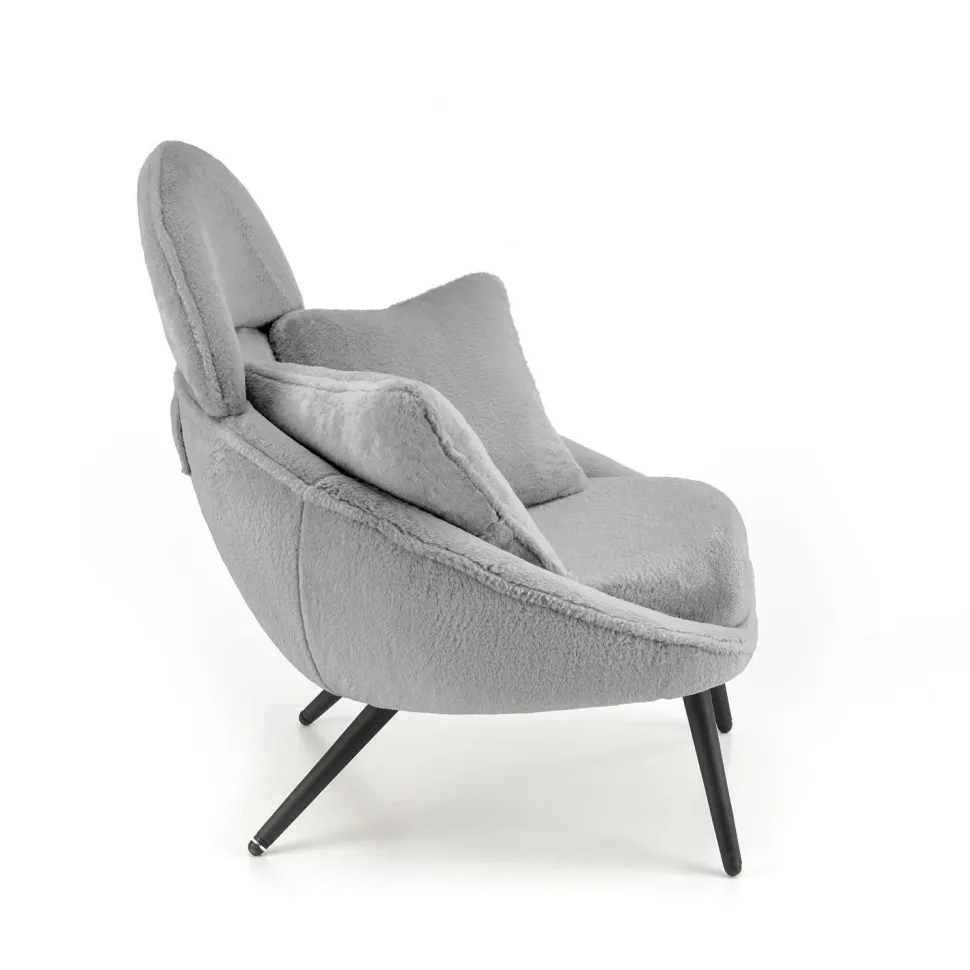 Fotel wypoczynkowy Gloris szary