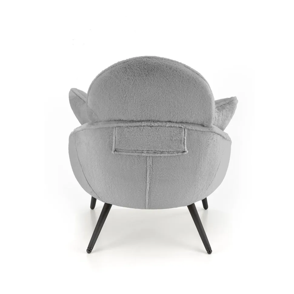 Fotel wypoczynkowy Gloris szary