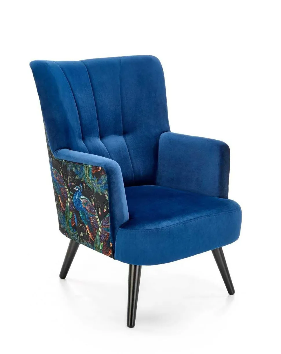 Fotel wypoczynkowy Gredos granatowy