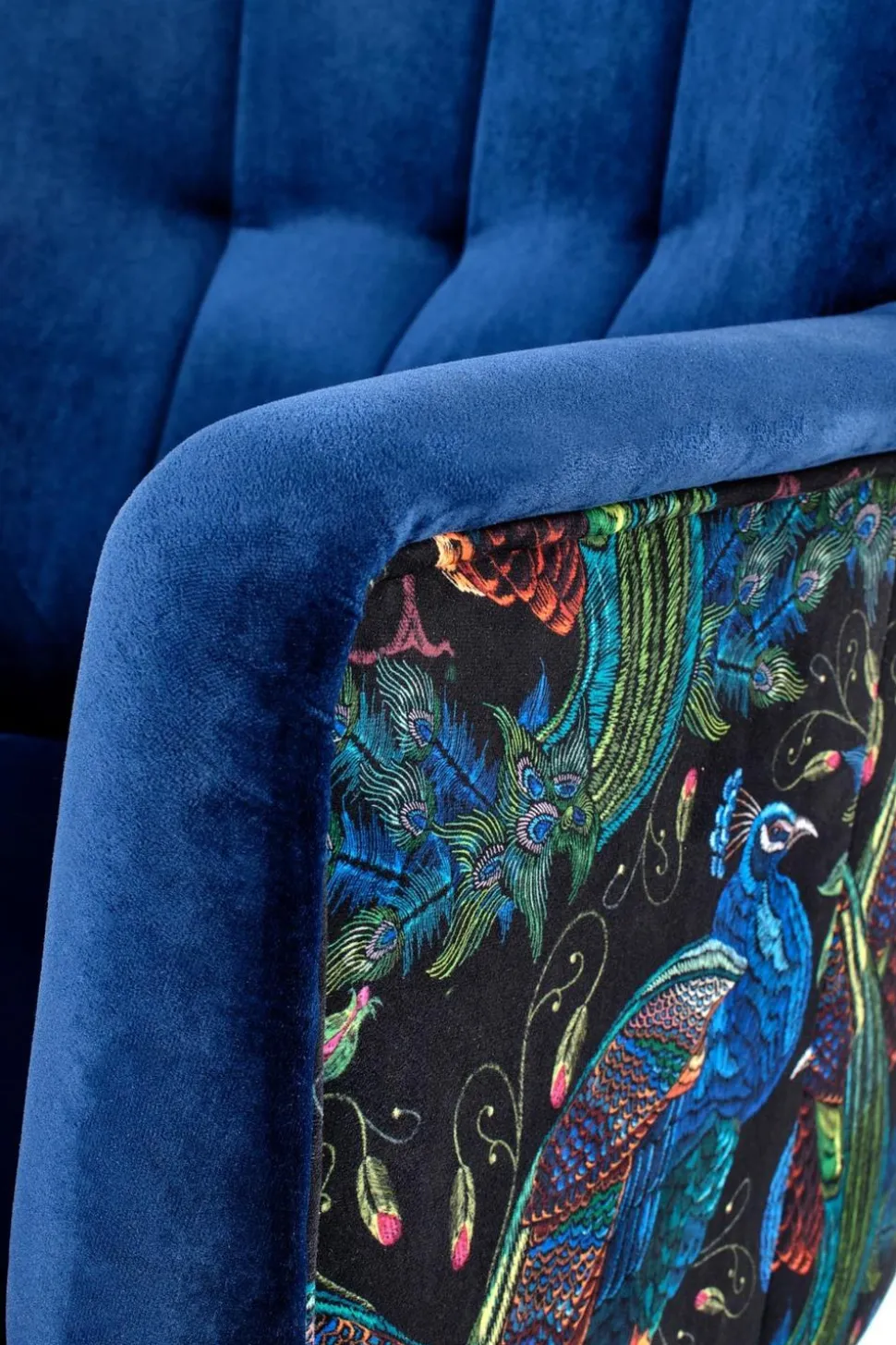 Fotel wypoczynkowy Gredos granatowy