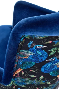 Fotel wypoczynkowy Gredos granatowy