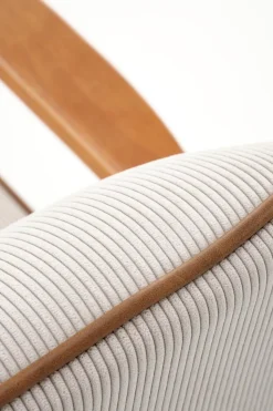 Fotel wypoczynkowy Grejs beż/orzech