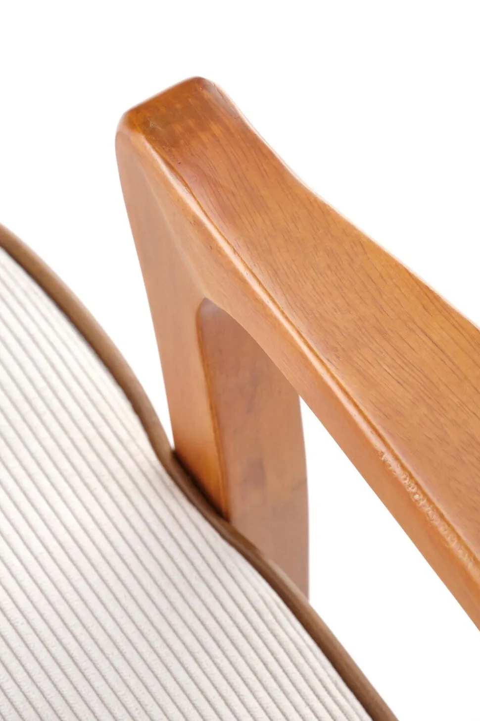 Fotel wypoczynkowy Grejs beż/orzech