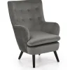 Fotel wypoczynkowy Idris szary