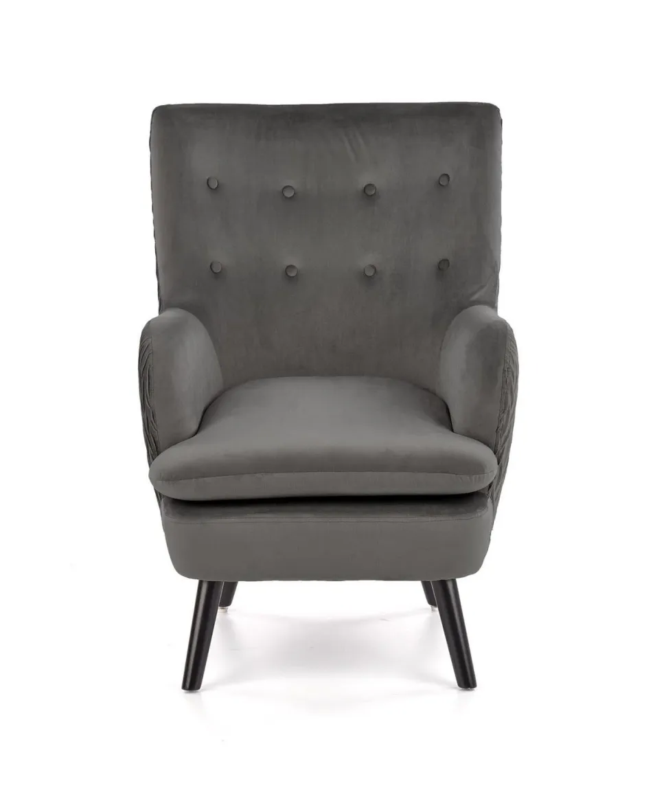 Fotel wypoczynkowy Idris szary