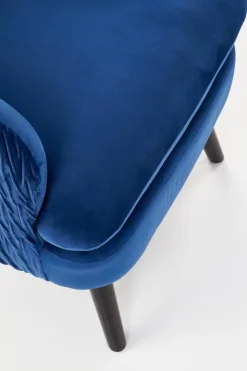 Fotel wypoczynkowy Idris granatowy