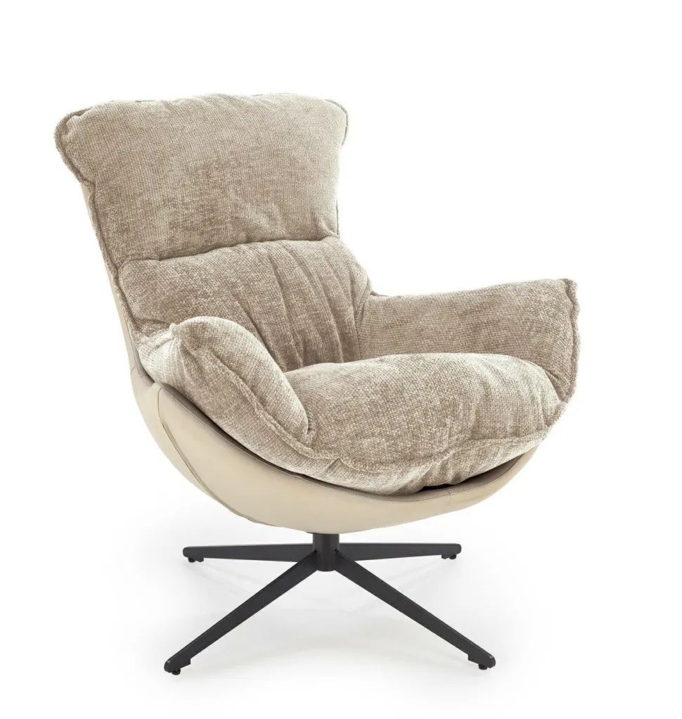 Fotel wypoczynkowy Margalida beżowy