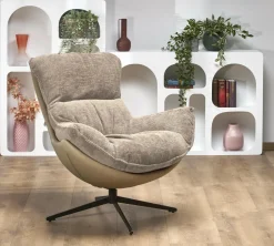 Fotel wypoczynkowy Margalida beżowy