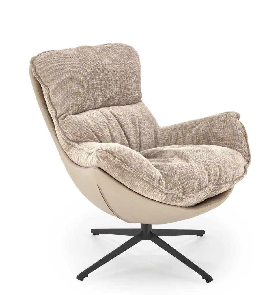 Fotel wypoczynkowy Margalida beżowy