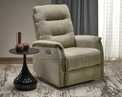 Fotel wypoczynkowy Tiala oliwkowy