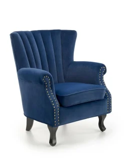 Fotel wypoczynkowy Vader granatowy