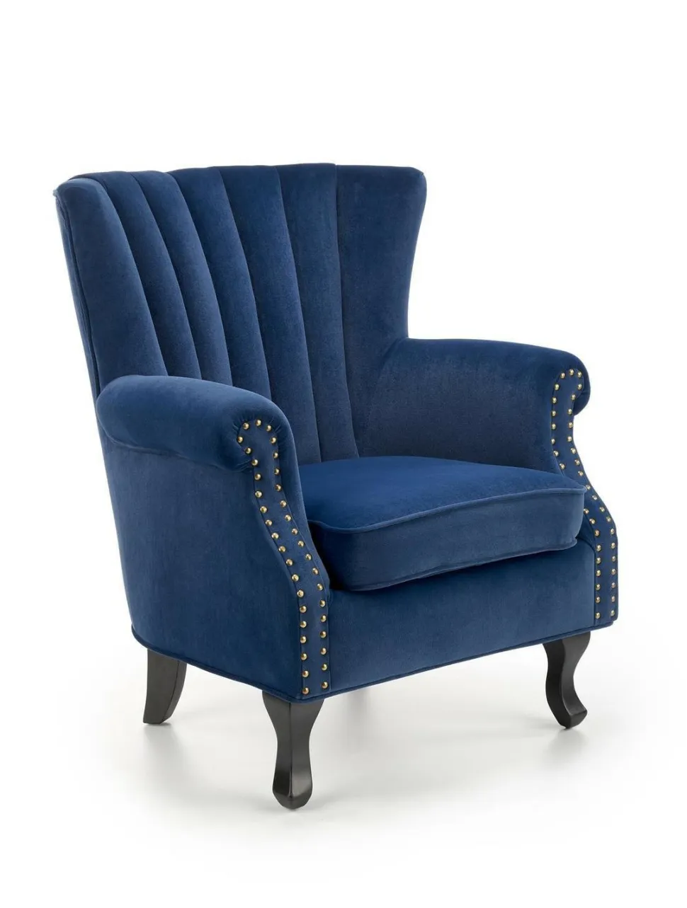 Fotel wypoczynkowy Vader granatowy