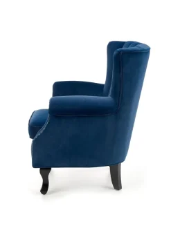 Fotel wypoczynkowy Vader granatowy