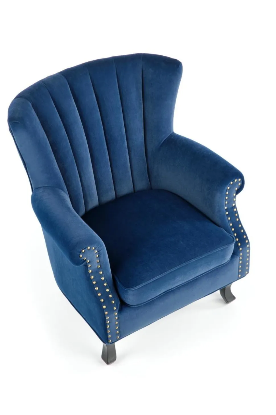 Fotel wypoczynkowy Vader granatowy