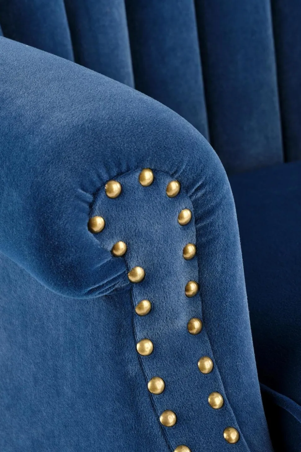 Fotel wypoczynkowy Vader granatowy