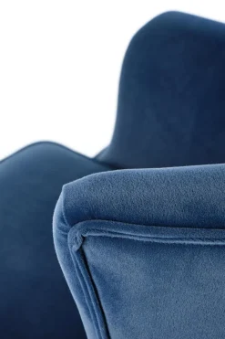 Fotel wypoczynkowy Vader granatowy