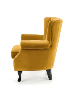 Fotel wypoczynkowy Vader żółty