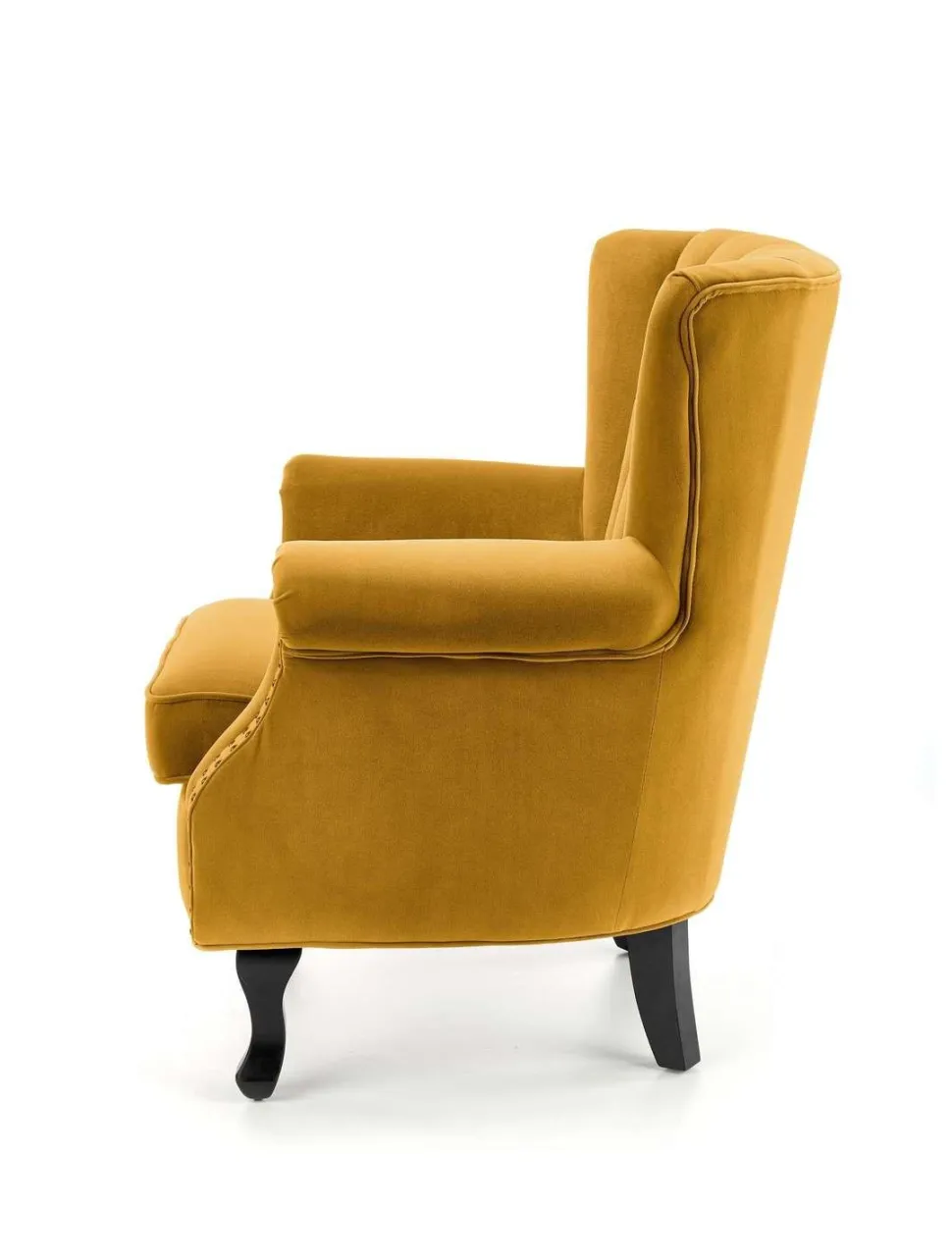 Fotel wypoczynkowy Vader żółty