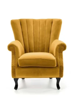 Fotel wypoczynkowy Vader żółty