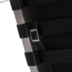 Fotel z podnóżkiem BA1 skóra naturalna inspirowany Barcelona