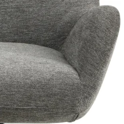 Fotel z podnóżkiem Talgarth szary