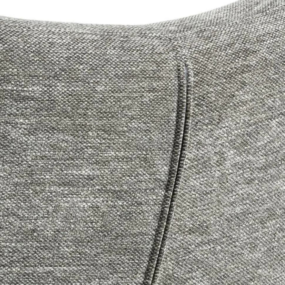 Fotel z podnóżkiem Talgarth szary